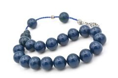 Özel Sistemli Küre Kesim Lacivert Sıkma Kehribar Efe Maskot Tesbih