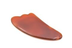 Hakiki Doğal Kırmızı Akik Taşı Gua Sha Yüz Bakımı 003