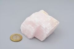 Hakiki Doğal Pembe Kalsit Taşı Kaya Parçası 327 Gram