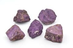 Hakiki Doğal Purpurit Taşı Kaya Parçası