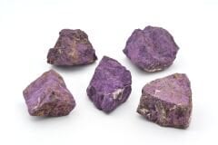 Hakiki Doğal Purpurit Taşı Kaya Parçası