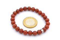 Doğal Jasper Taşı Bileklik 1.kalite Doğal Taş 006