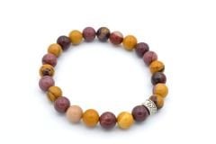 Doğal Jasper Taşı Bileklik 1.kalite Doğal Taş 009