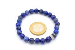 Doğal Faset Kesim Lapis Lazuli Bileklik 1.kalite