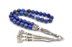Doğal Faset Kesim Lapis Lazuli Tesbih 1.kalite Doğal Taş
