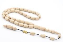 İsmail Erol İmzalı Kapsül Kesim İmamesi Halkalı Fil Dişi Ağacı Tesbih