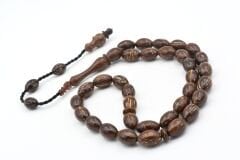 Usta İşi Sistemli Beyzi Kesim Sırçalı Kuka Tesbih