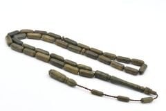 Usta İşi Sistemli İnce Kapsül Kesim İri Boy Pelesenk Ağacı Tesbih