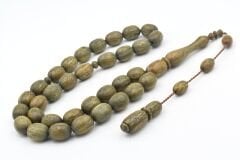 Usta İşi Sistemli Tombul Beyzi Kesim İri Boy Pelesenk Ağacı Tesbih