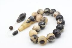 Usta İşi Sistemli Küre Kesim Koç Boynuzu Efe Maskot Tesbih