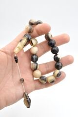 Usta İşi Sistemli Küre Kesim Koç Boynuzu Efe Maskot Tesbih