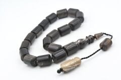 Usta İşi Sistemli Kapsül Kesim Bufalo Boynuzu Efe Maskot Tesbih