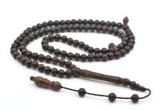 Usta İşi Sistemli Küre Kesim 99 luk Venge Ağacı Tesbih 6 Mm