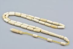 Usta İşi Sistemli İnce Kapsül Kesim Balina Kemiği Tesbih