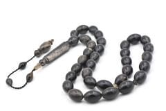 Sistemli Arpa Kesim İri Boy Bufalo Boynuzu Tesbih