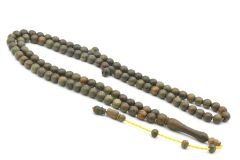 Sistemli Küre Kesim 99 luk Yeşil Pelesenk Ağacı Tesbih 6 Mm