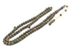 Sistemli Küre Kesim 99 luk Yeşil Pelesenk Ağacı Tesbih 6 Mm