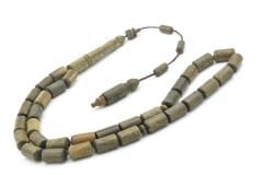 Sistemli Kesme Model İri Boy Yeşil Pelesenk Ağacı Tesbih