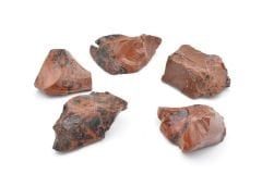Hakiki Doğal Mahogany Obsidyen Taşı Kaya Parçası