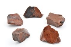 Hakiki Doğal Mahogany Obsidyen Taşı Kaya Parçası