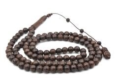 Sistemli Küre Kesim 99 luk Venge Ağacı Tesbih 8 Mm