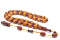 İsa Balkaya İmzalı Fıçı Kesim Turuncu Sürmeli Sıkma Kehribar Tesbih