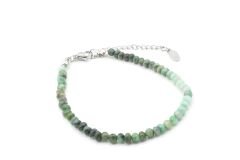 Hakiki Doğal Zümrüt Taşı Kolye ve Bileklik Seti