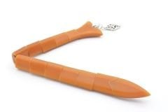 Usta İşi Orijinal Balık Model Turuncu Fiber Tesbih Alman Fiber