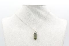 Hakiki Pandül Model Doğal Kanada Yeşim Taşı Kolye Ucu