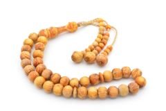 Doğal Küre Kesim Mis Kokulu Çam Ağacı Tesbih