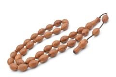 Usta İşçilikli Sistemli Beyzi Kesim Günlük Boy Andız Ağacı Tesbih