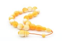 Sistemli Küre Kesim Turuncu Beyrut Damla Kehribar Efe Maskot Tesbih