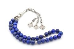 HAKİKİ DOĞAL LAPİS LAZULİ TAŞI TESBİH 1.KALİTE