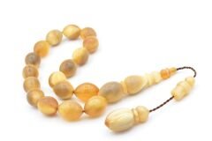 Sistemli Beyzi Kesim Ceylan Boynuzu Efe Maskot Tesbih 007