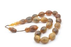 Sistemli Beyzi Kesim Ceylan Boynuzu Efe Maskot Tesbih 008