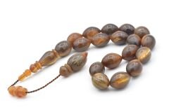 Sistemli Beyzi Kesim Ceylan Boynuzu Efe Maskot Tesbih 009