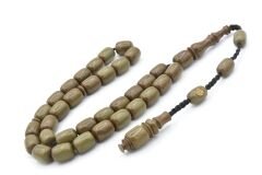 Zübeyir Balkaya İmzalı Kapsül Kesim Hareli Mavi Katalin Tesbih