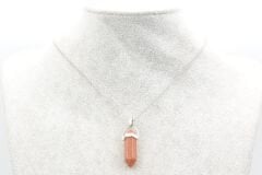 Hakiki Pandül Model Doğal Yıldız Taşı Kolye Ucu