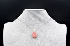 HAKİKİ DOĞAL PEMBE OPAL KOLYE UCU 1.KALİTE DOĞAL TAŞ