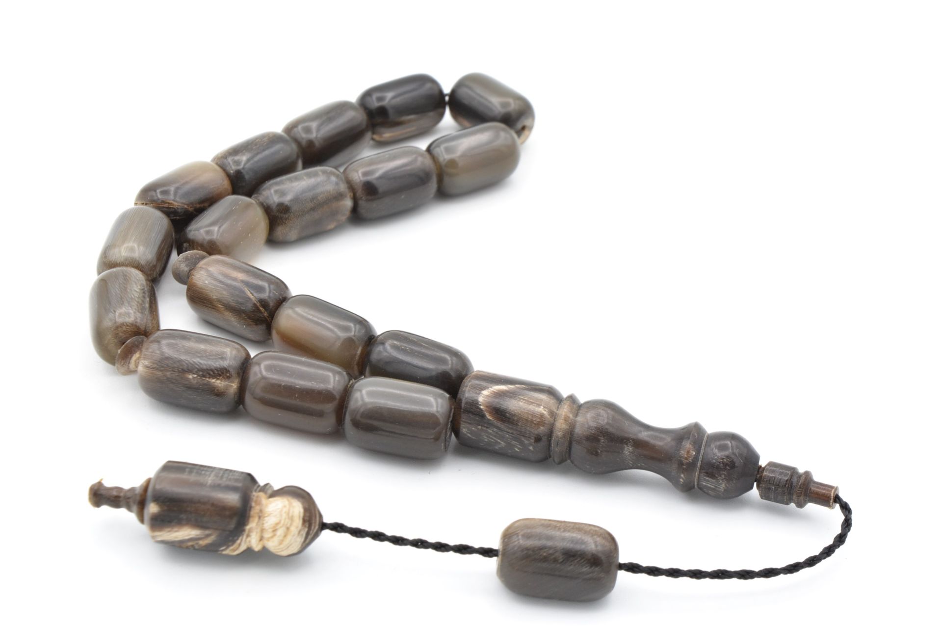 Sistemli Kapsül Kesim Bufalo Boynuzu Efe Maskot Tesbih