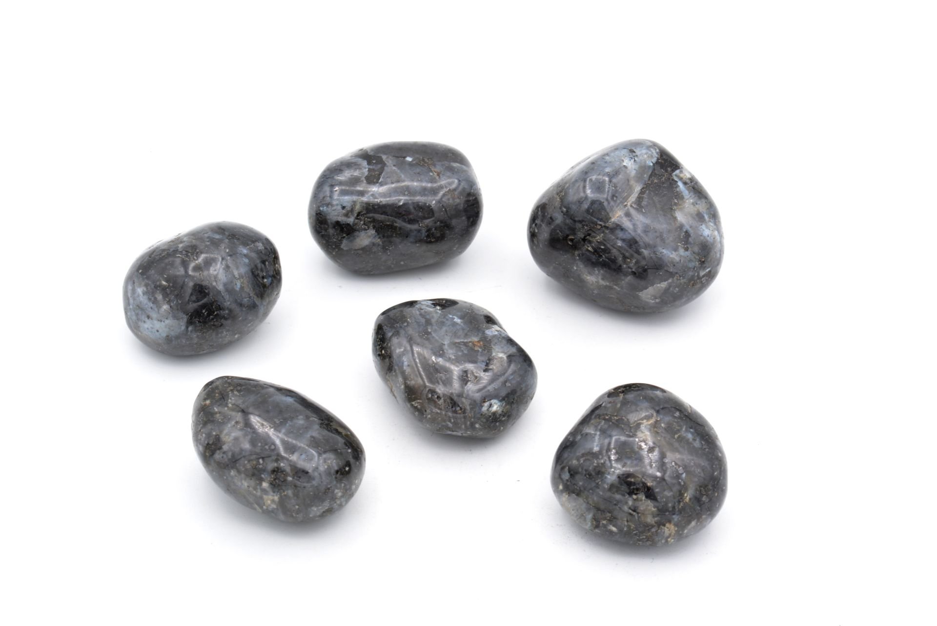 HAKİKİ TAMBURLU DOĞAL LARVAKİT SPEKTROLİT TAŞI KAYA PARÇASI 1.KALİTE