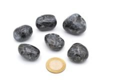 HAKİKİ TAMBURLU DOĞAL LARVAKİT SPEKTROLİT TAŞI KAYA PARÇASI 1.KALİTE