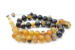 Sistemli Sığırcık Kesim Renk Süzmesi Şişirme Bağa Tesbih