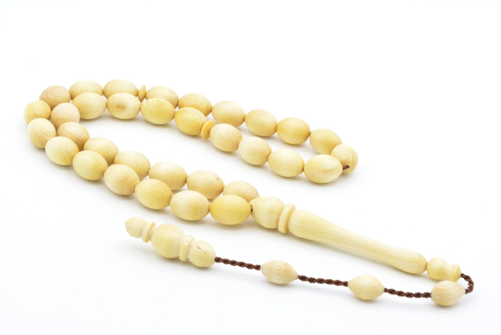 Usta İşi Sistemli Beyzi Kesim Portakal Ağacı Tesbih