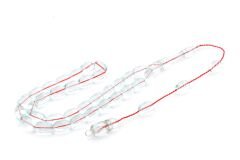 USTA İŞİ SİSTEMLİ KAPSÜL KESİM ŞEFFAF UÇAK CAMI TESBİH İRİ BOY