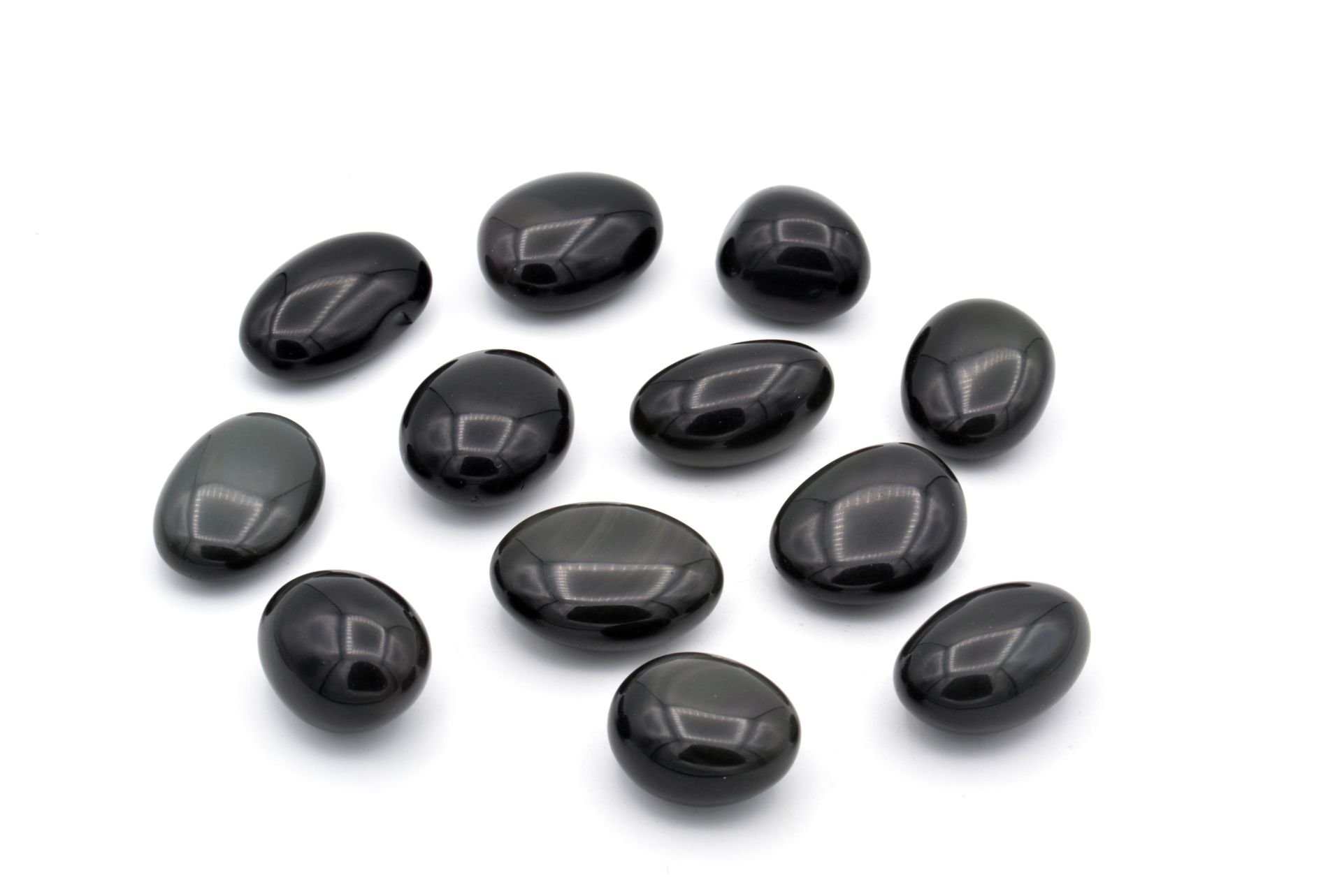 HAKİKİ TAMBURLU DOĞAL RAİNBOW OBSİDYEN TAŞI KAYA PARÇASI 1.KALİTE