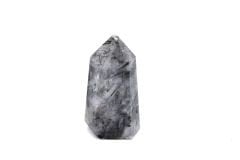 Hakiki Doğal Rutil Kuvars Obelisk Doğal Taş 152 Gram