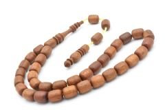 Mustafa Uysal Yapımı Fıçı Kesim Aslan Ağacı Tesbih