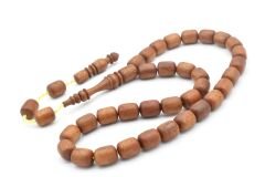 Mustafa Uysal Yapımı Fıçı Kesim Aslan Ağacı Tesbih