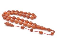 Hikmet Al Said İmzalı Miskevi Sarı Katalin Tesbih